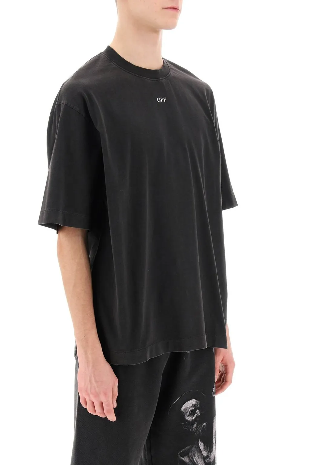 Off-White S.Matthew Skate Logo Printed T-Shirt