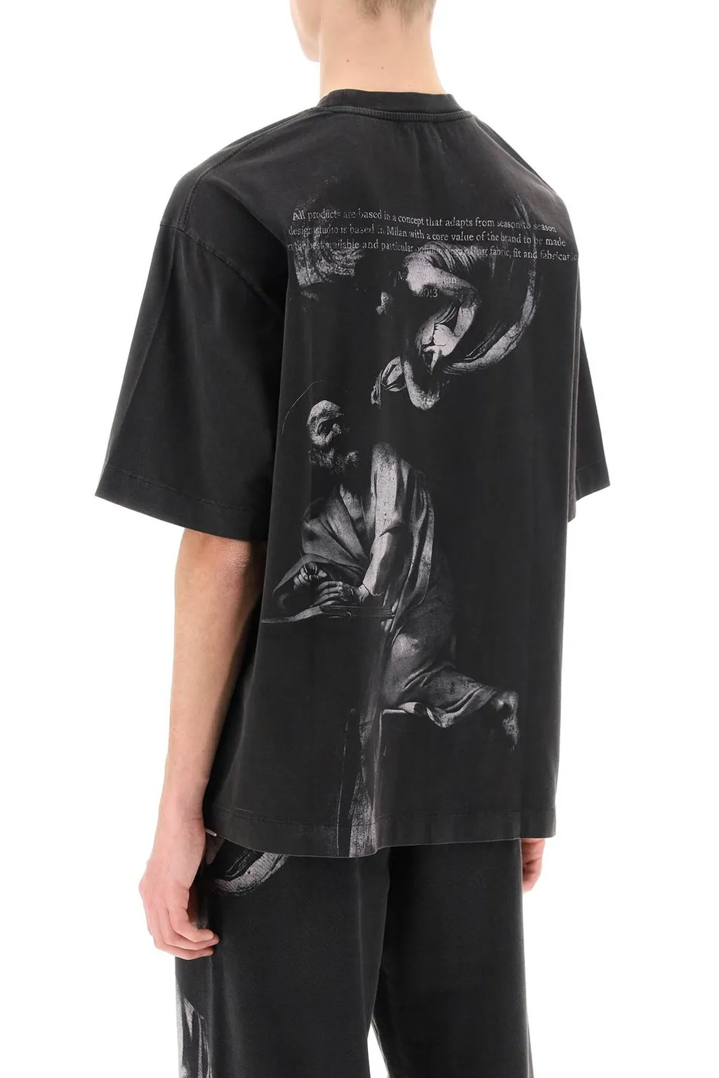 Off-White S.Matthew Skate Logo Printed T-Shirt