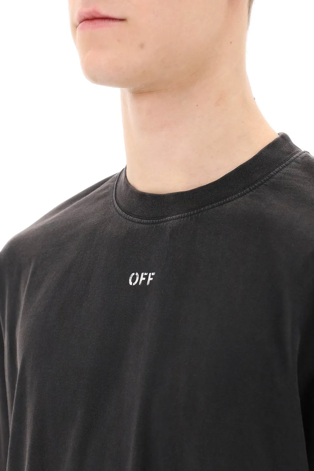 Off-White S.Matthew Skate Logo Printed T-Shirt