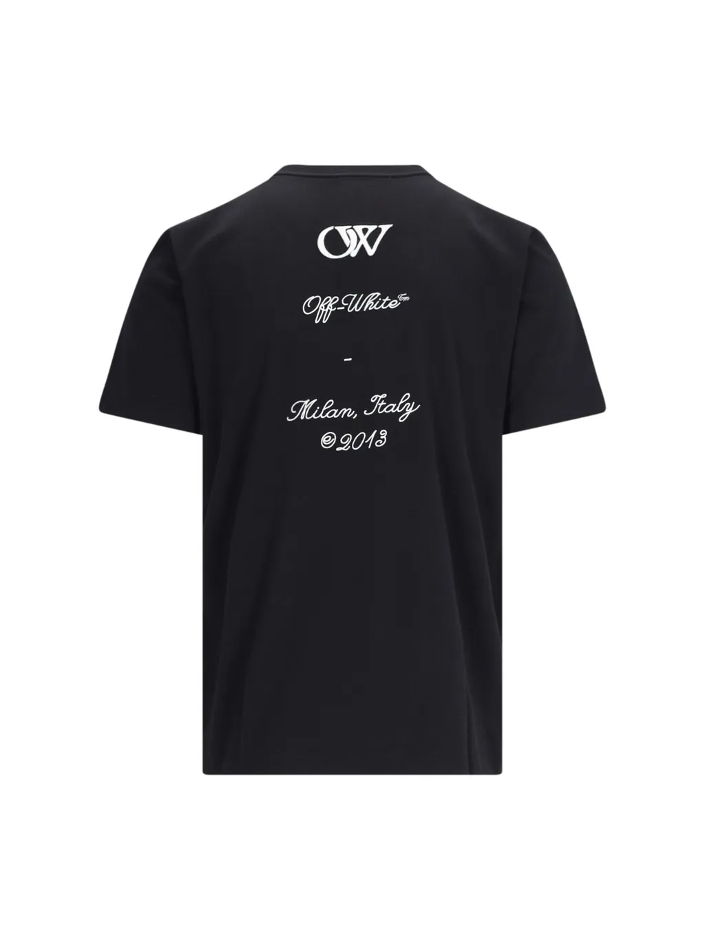 Off-White 23 Embroidered Crewneck T-Shirt