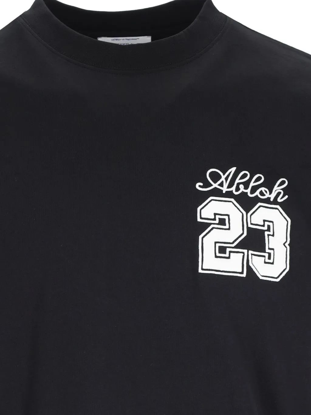 Off-White 23 Embroidered Crewneck T-Shirt