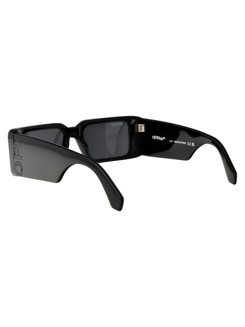Off-White Rectangular Frame Sunglasses