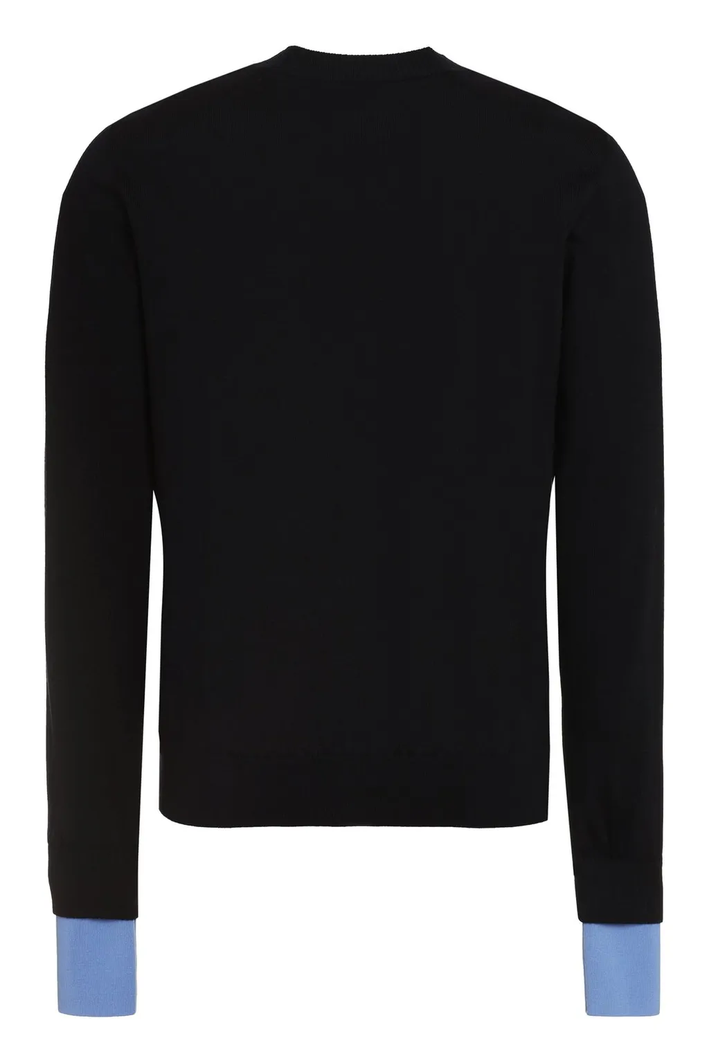 Off-White Crewneck Long-Sleeved Jumper