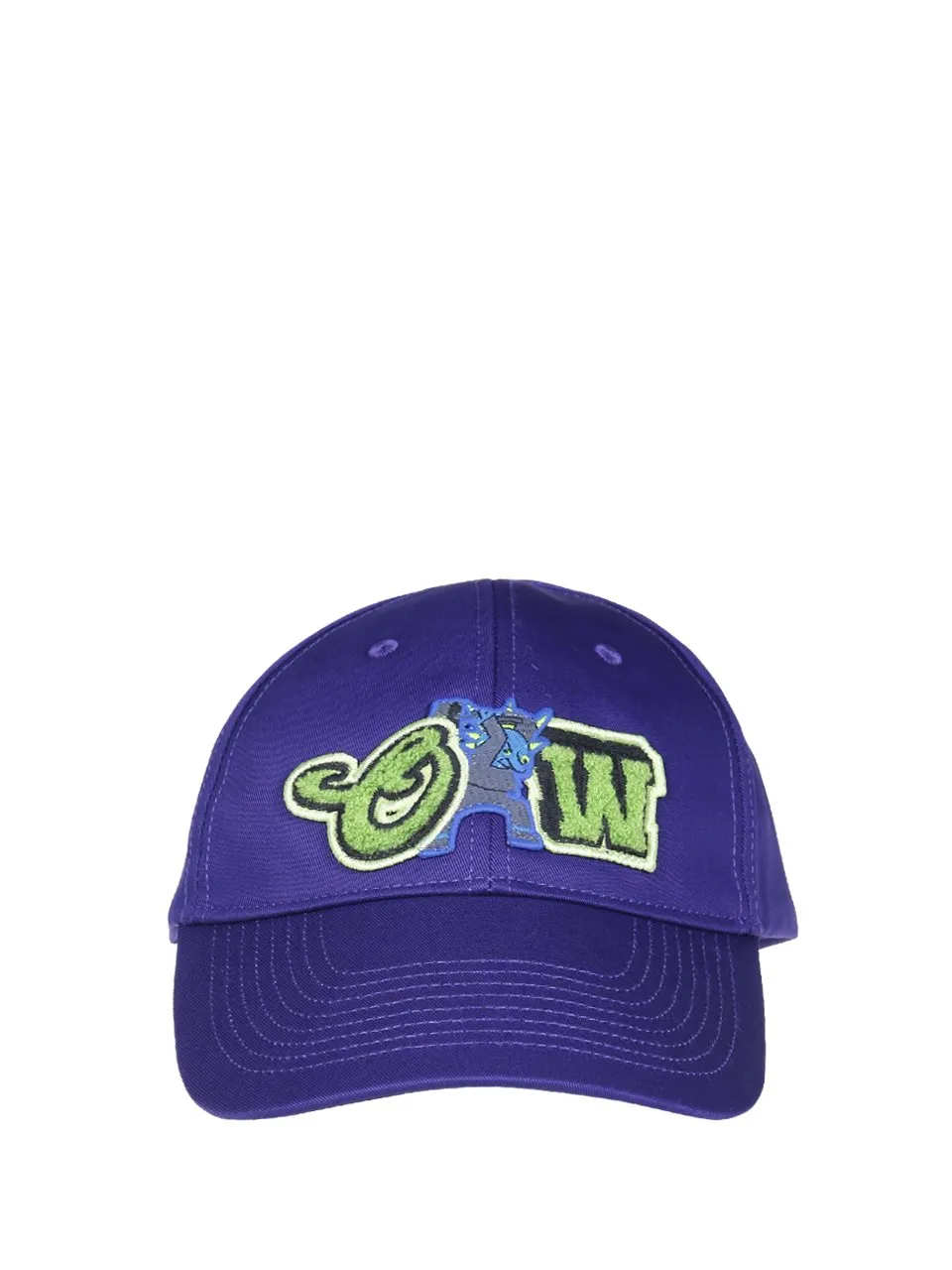 Off-White Logo Flocked Baseball Cap