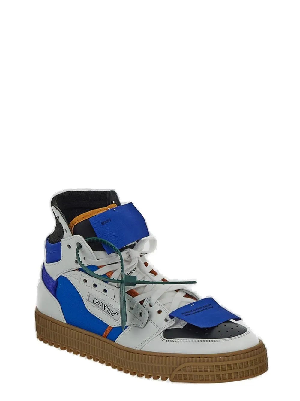 Off-White Logo Patch Lace-Up Sneakers