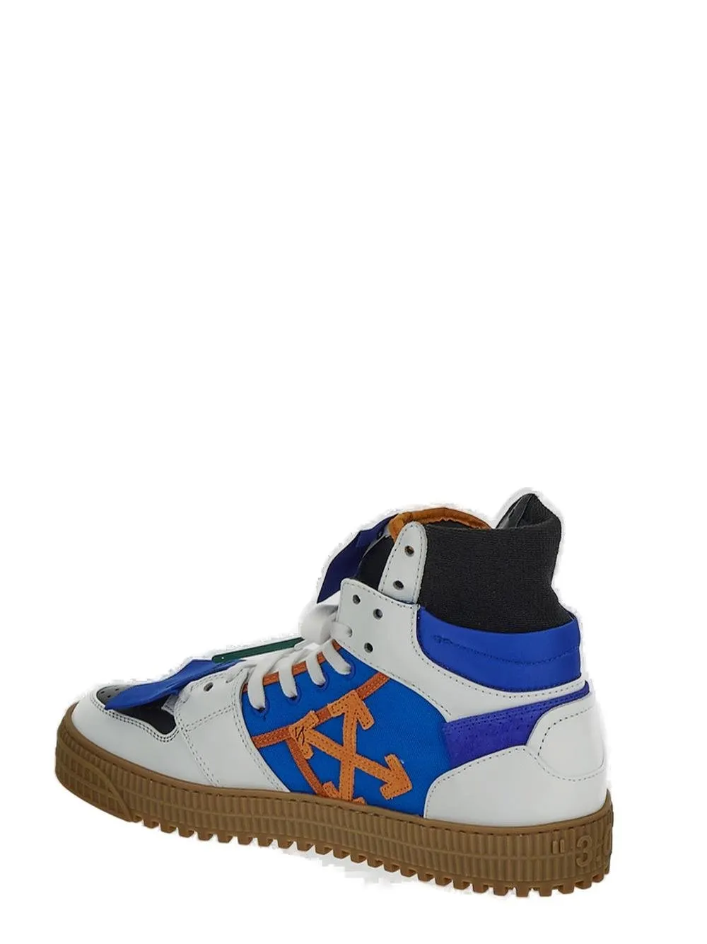 Off-White Logo Patch Lace-Up Sneakers