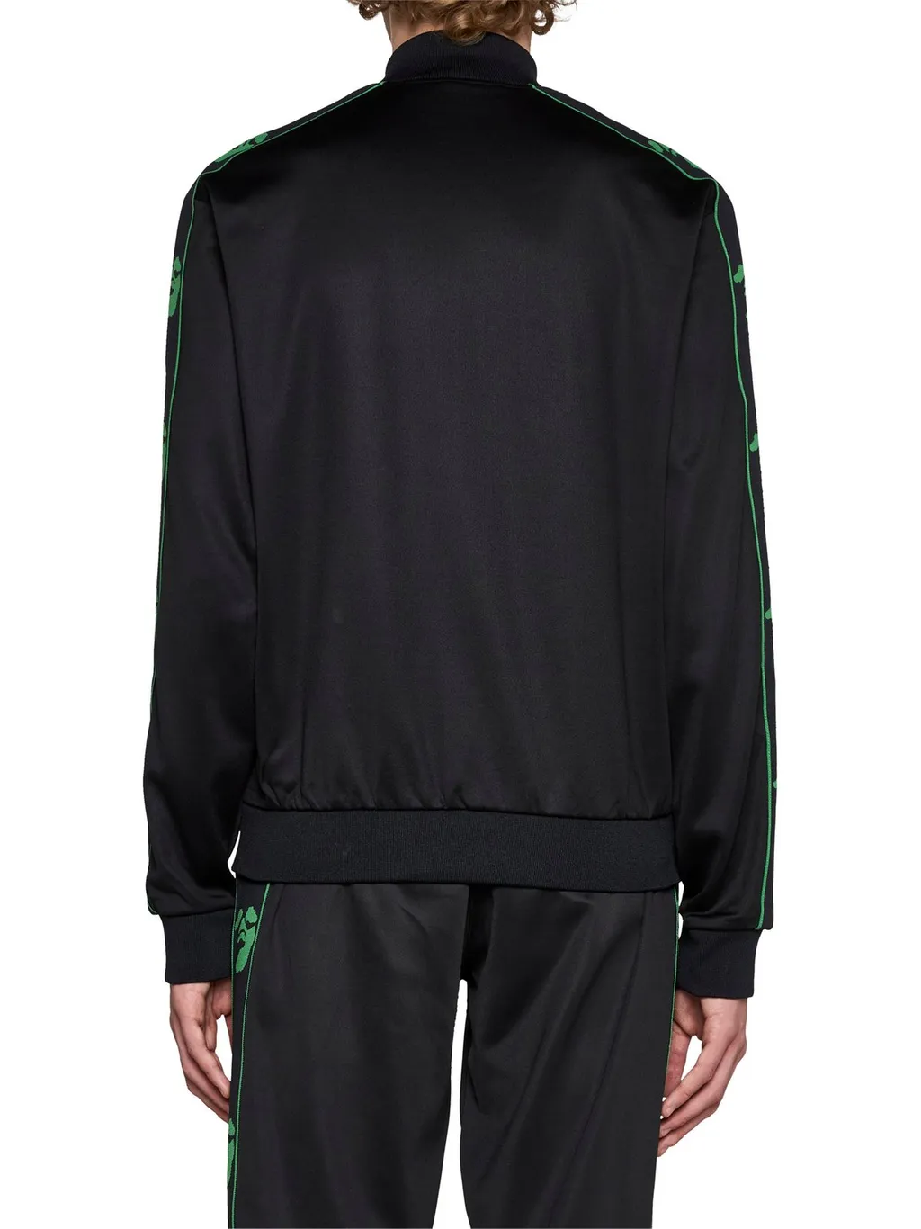 Off-White Logo Embroidered Track Jacket