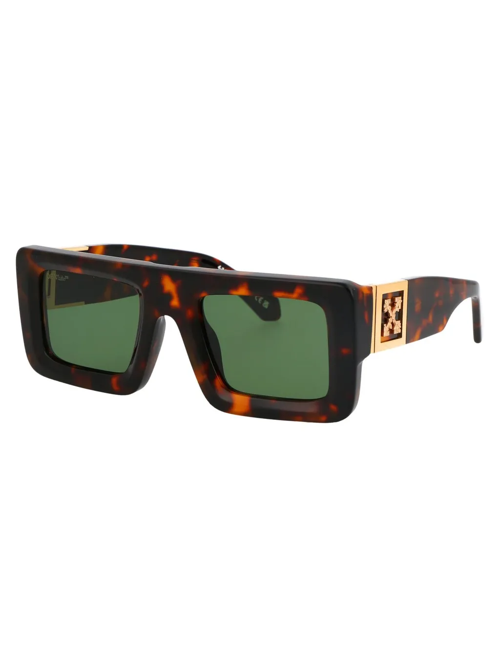 Off-White Leonardo Rectangular Frame Sunglasses