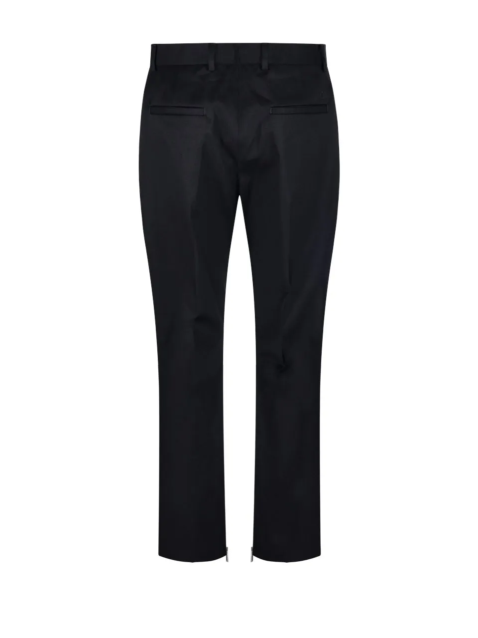 Off-White Zip Detailed Slim Cut Trousers