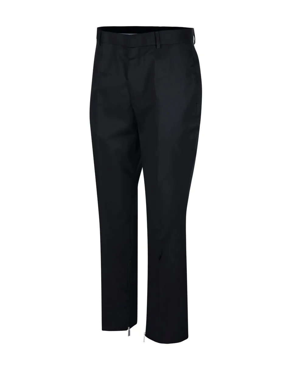 Off-White Zip Detailed Slim Cut Trousers