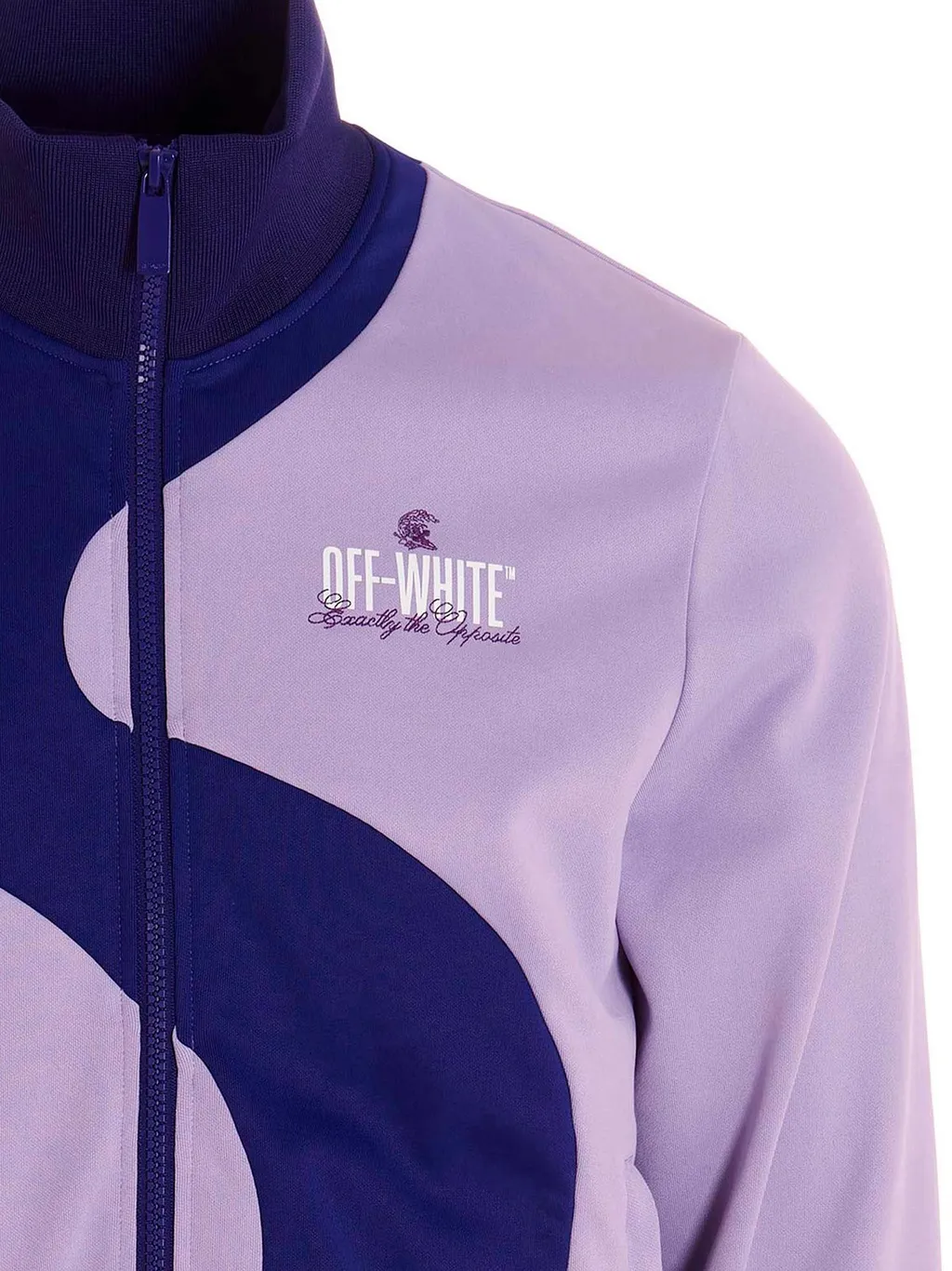 Off-White Colorblock Zipped Jacket