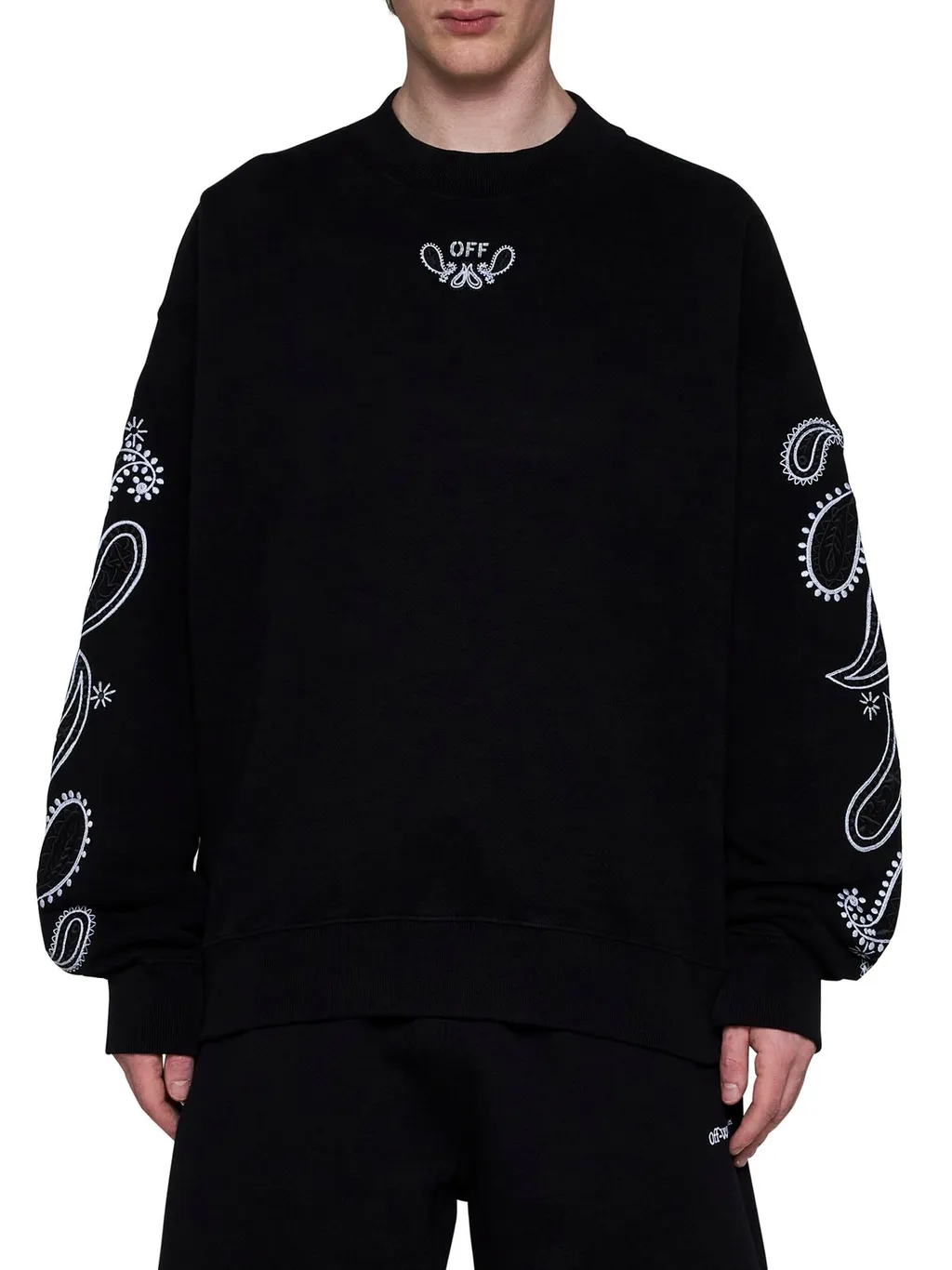 Off-White Bandana Arrow Crewneck Sweatshirt