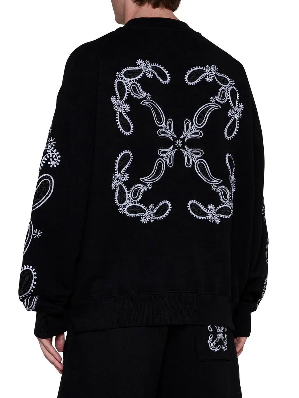 Off-White Bandana Arrow Crewneck Sweatshirt