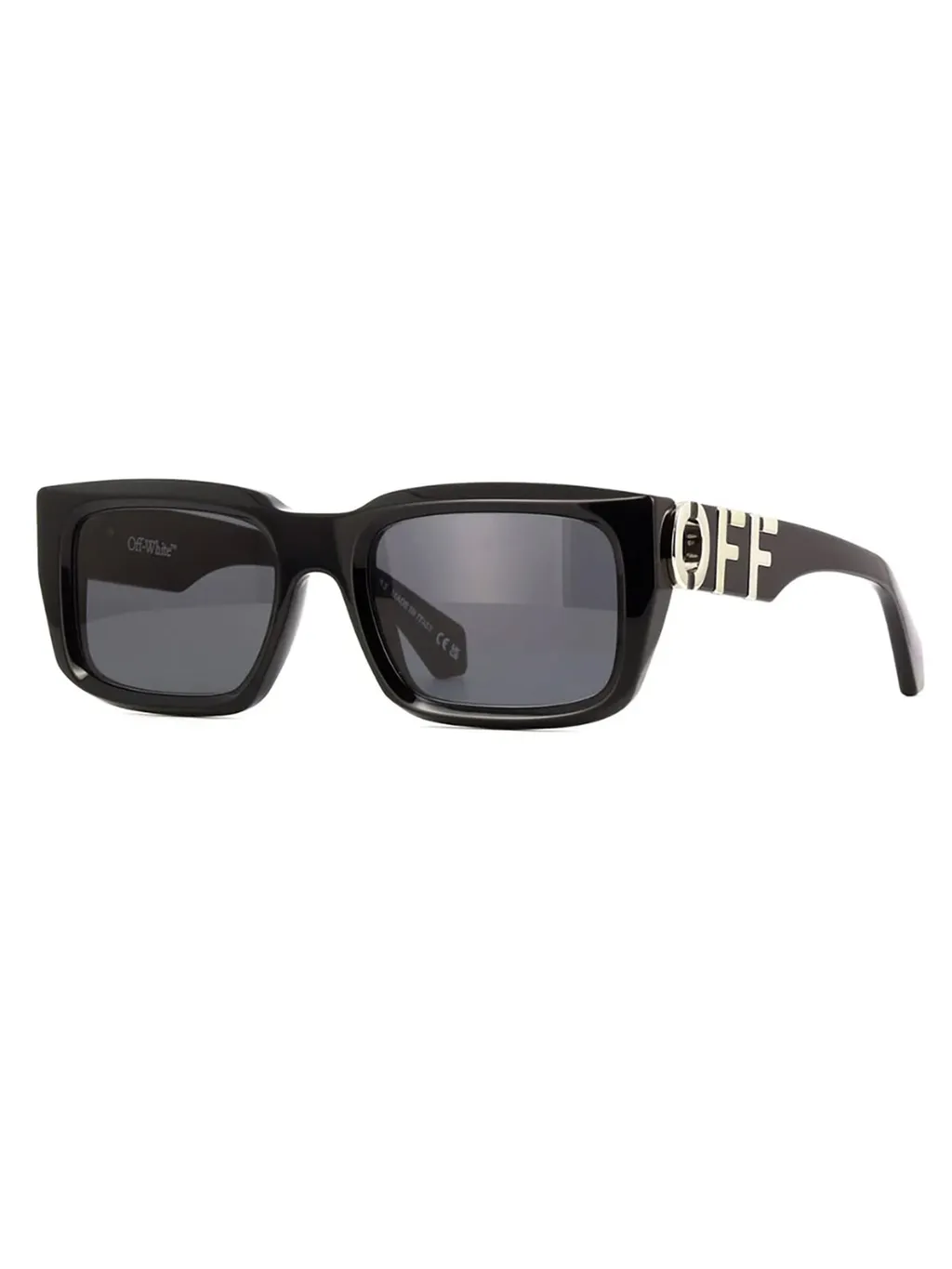 Off-White Rectangular Frame Sunglasses