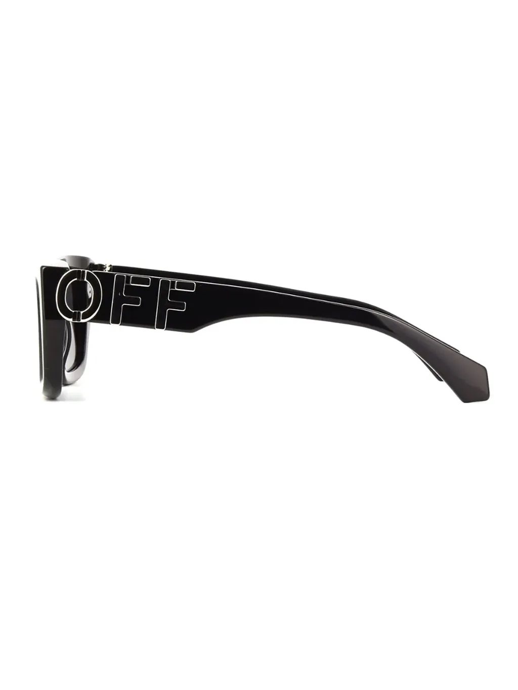 Off-White Rectangular Frame Sunglasses