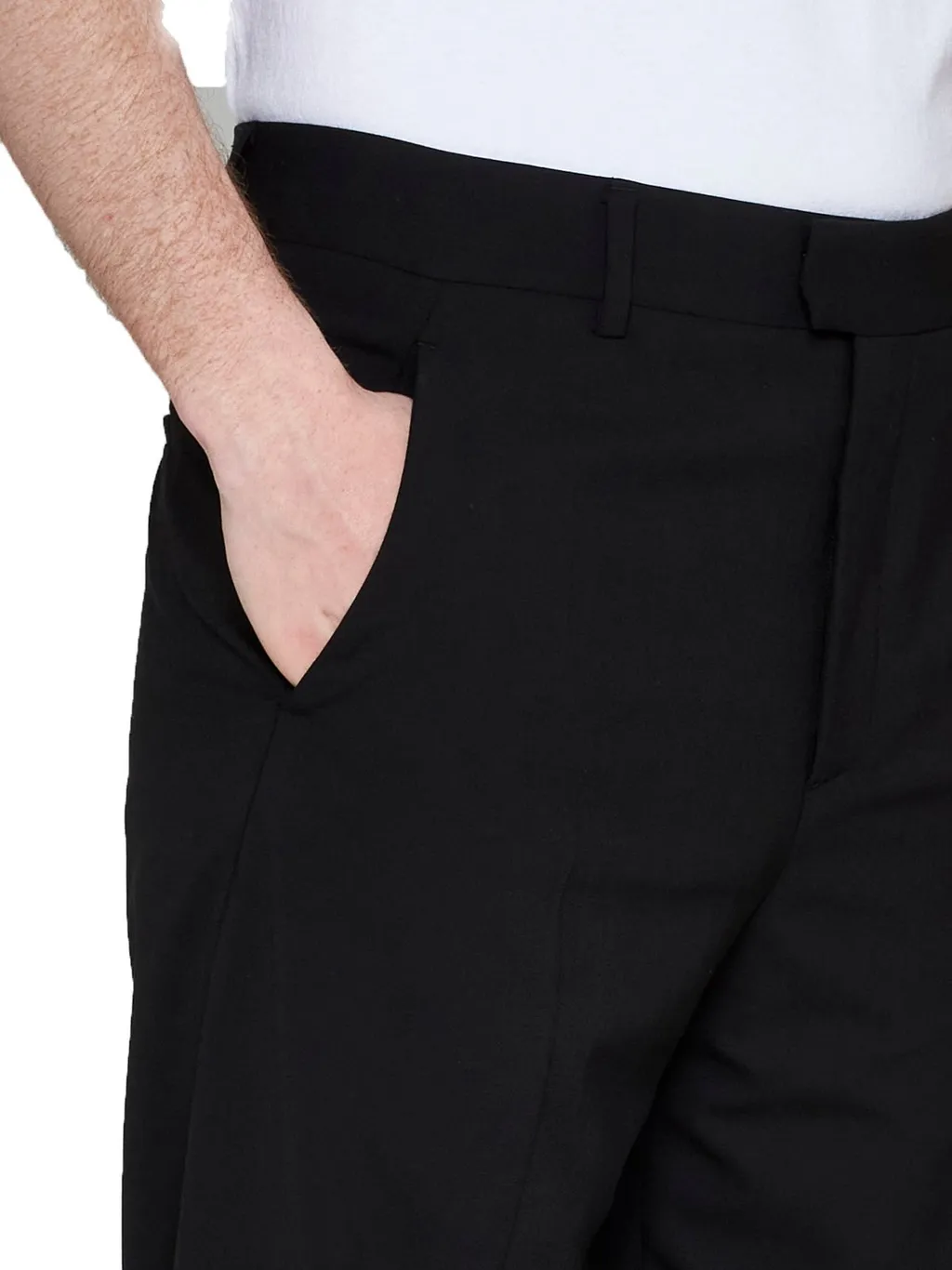 Off-White Straight Leg Tailored Trousers