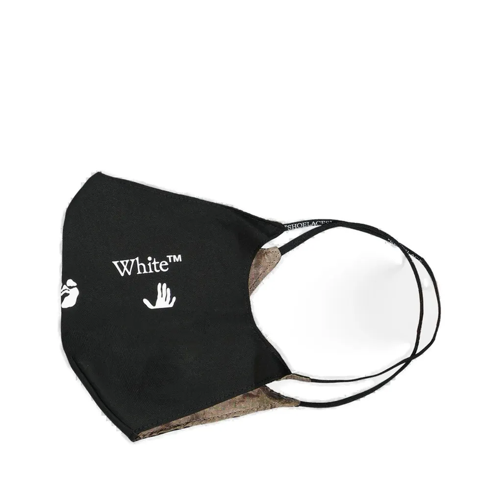 Off-White Logo Printed Face Mask