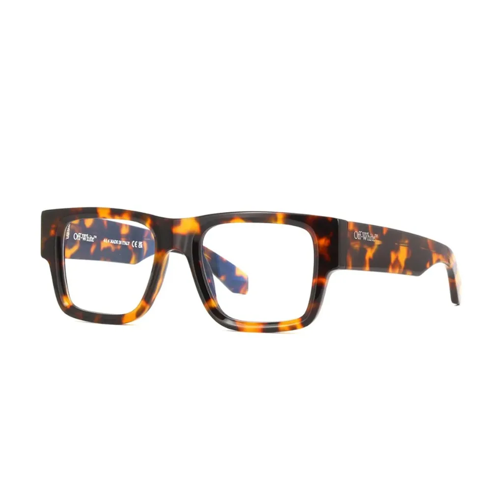Off-White Rectangular Frame Glasses
