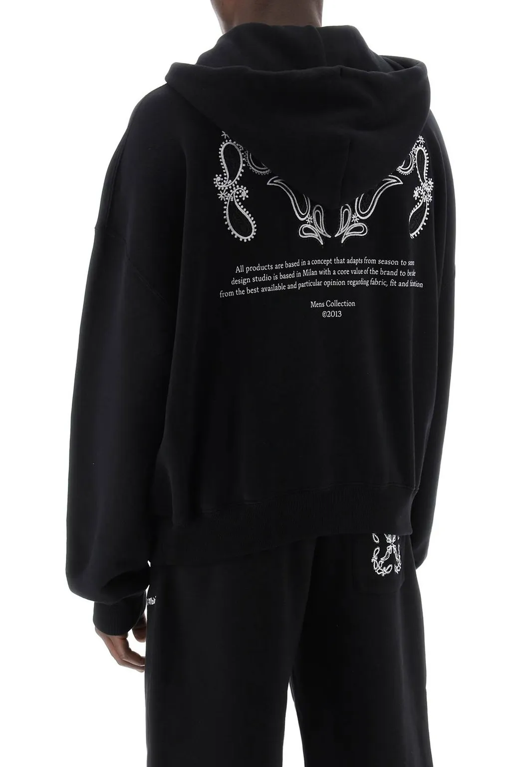 Off-White Bandana Drawstring Hoodie