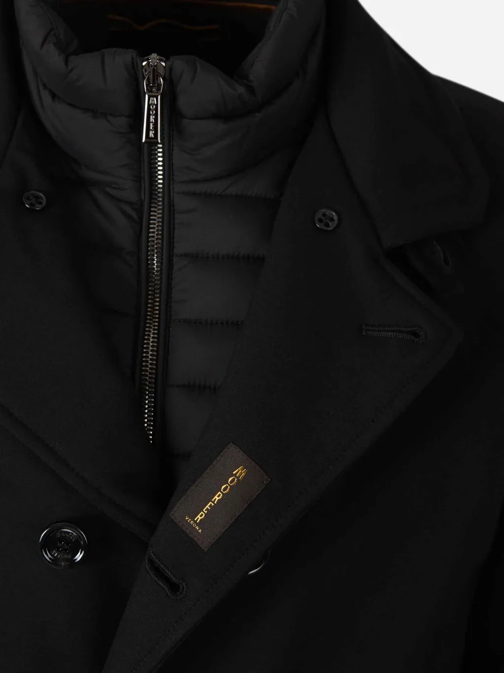 Moorer Double Breasted Buttoned Jacket