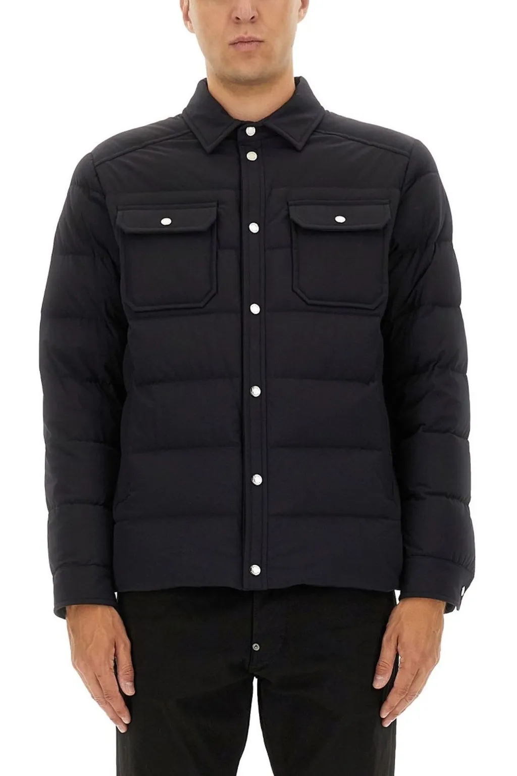 Moorer Buttoned Puffer Jacket