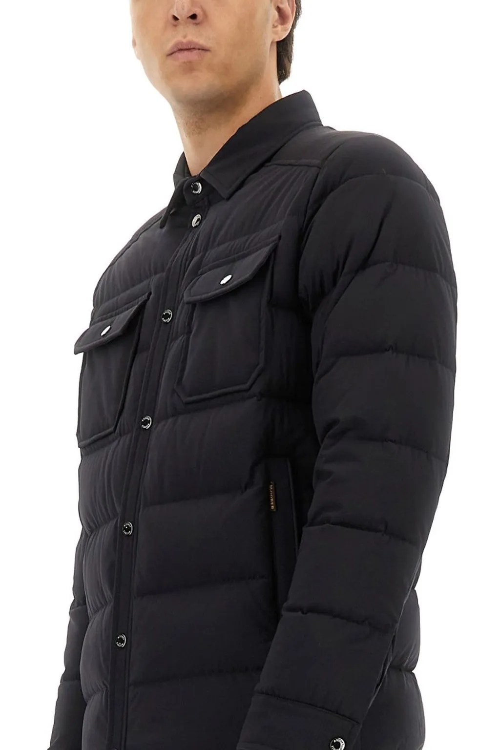 Moorer Buttoned Puffer Jacket