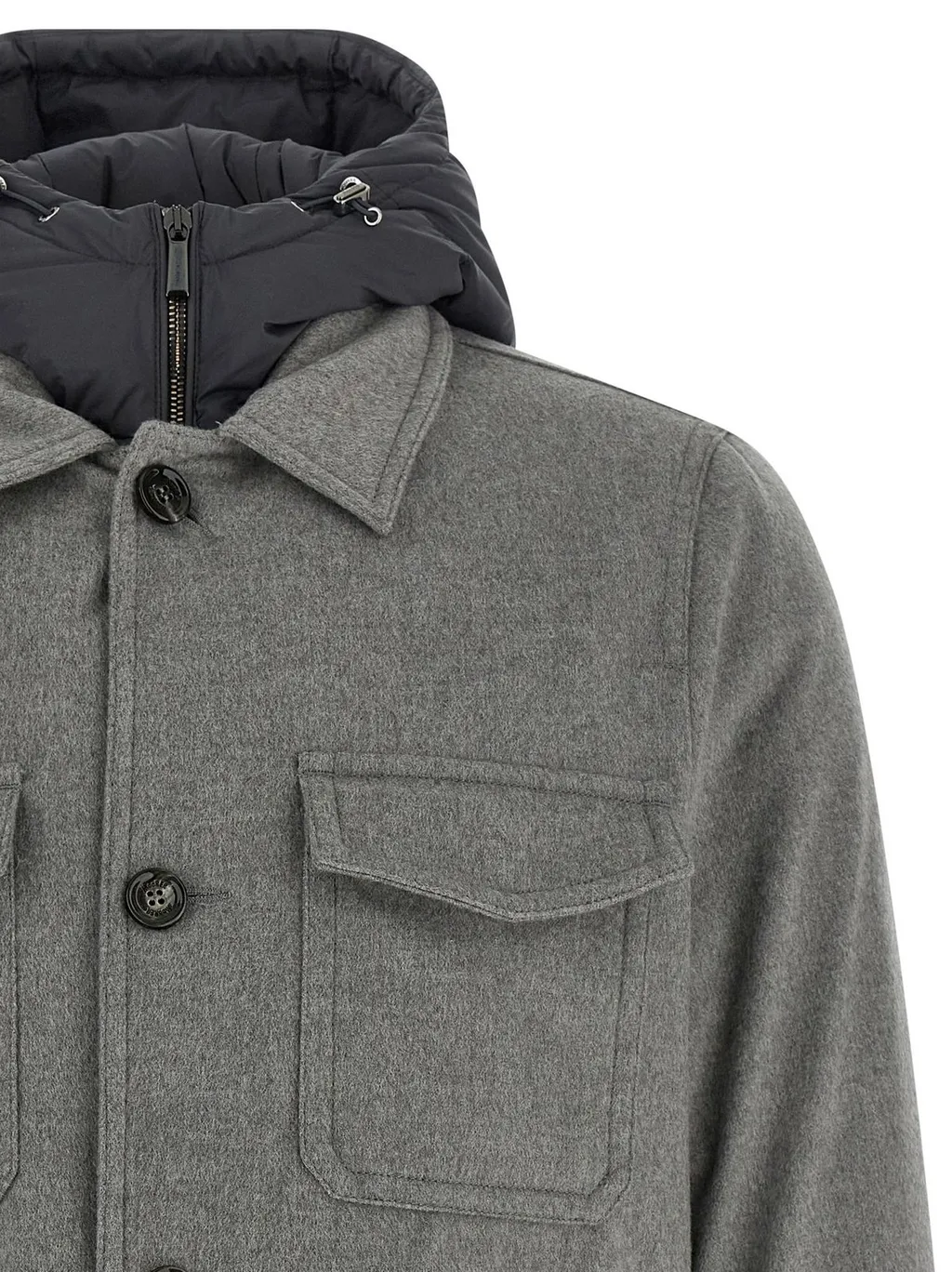 Moorer Monti Quilted Hooded Jacket