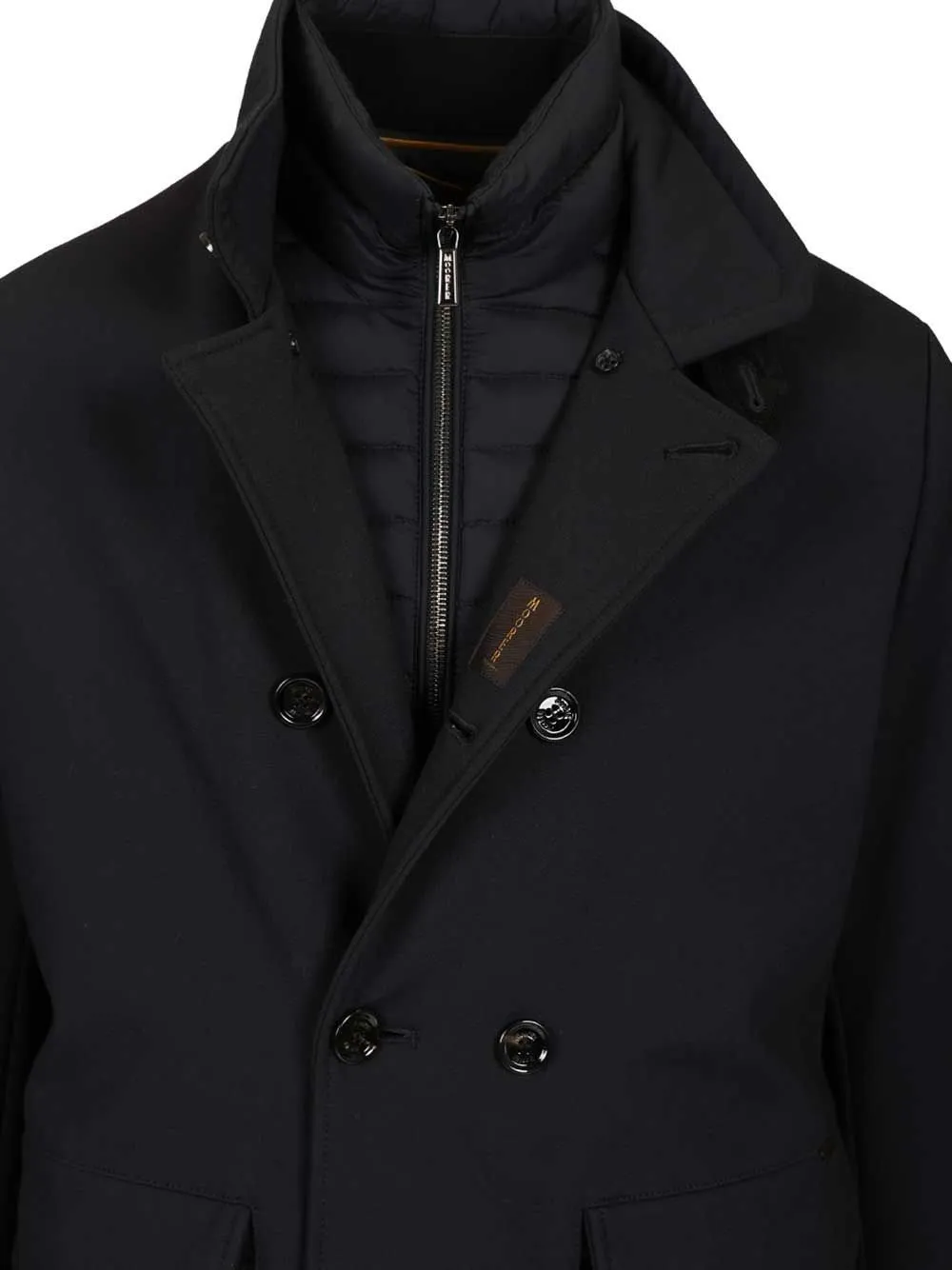 Moorer Bas Tz Double-Breasted Coat