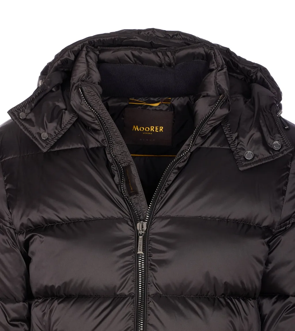 Moorer Brett-Sh Hooded Zipped Down Jacket
