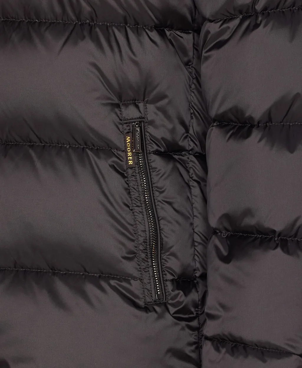 Moorer Brett-Sh Hooded Zipped Down Jacket
