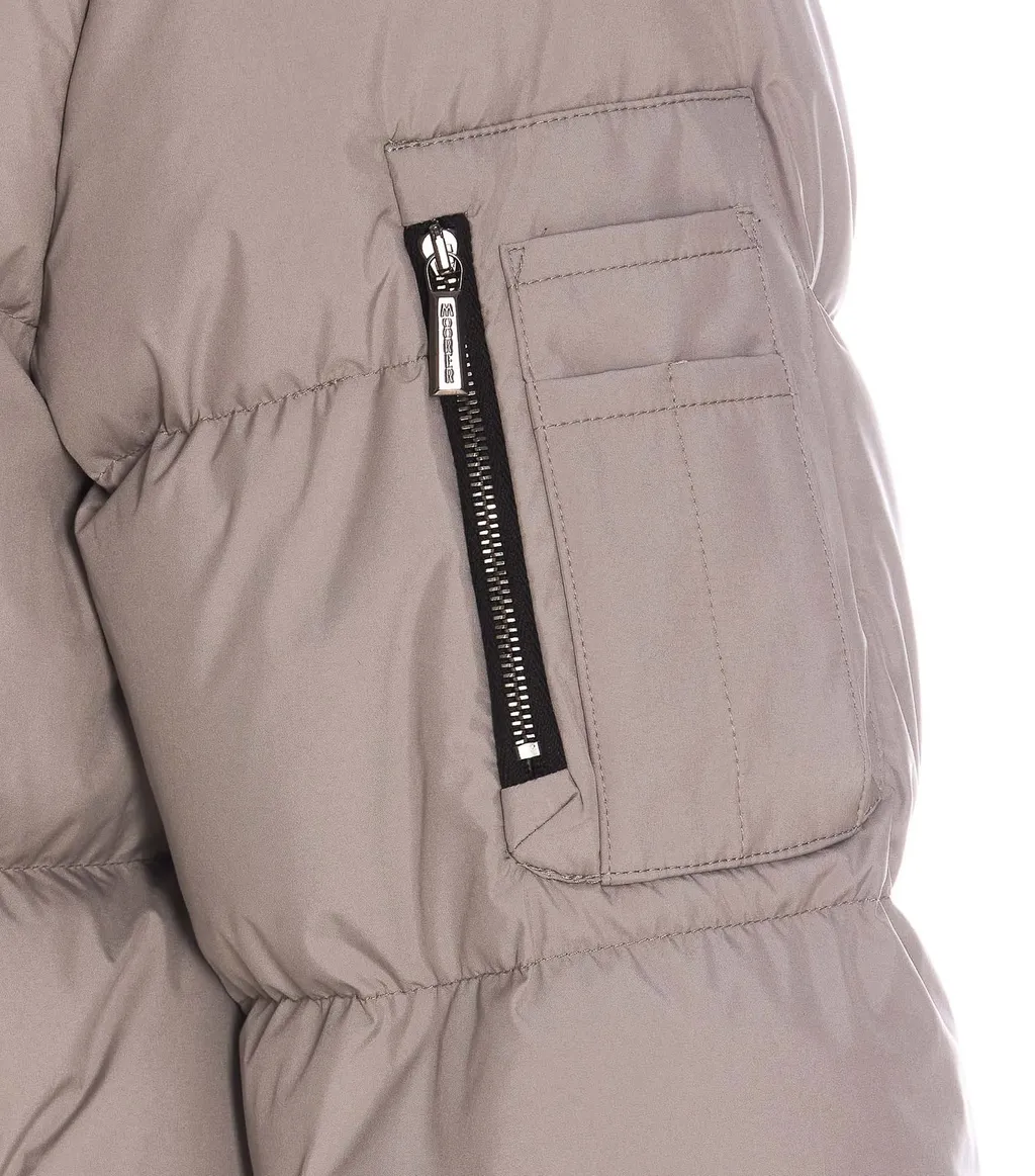 Moorer Davide-Stp Padded Hooded Drawstring Jacket