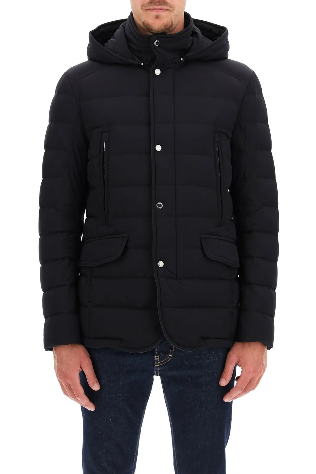 Moorer Craig-Kn Hooded Padded Jacket