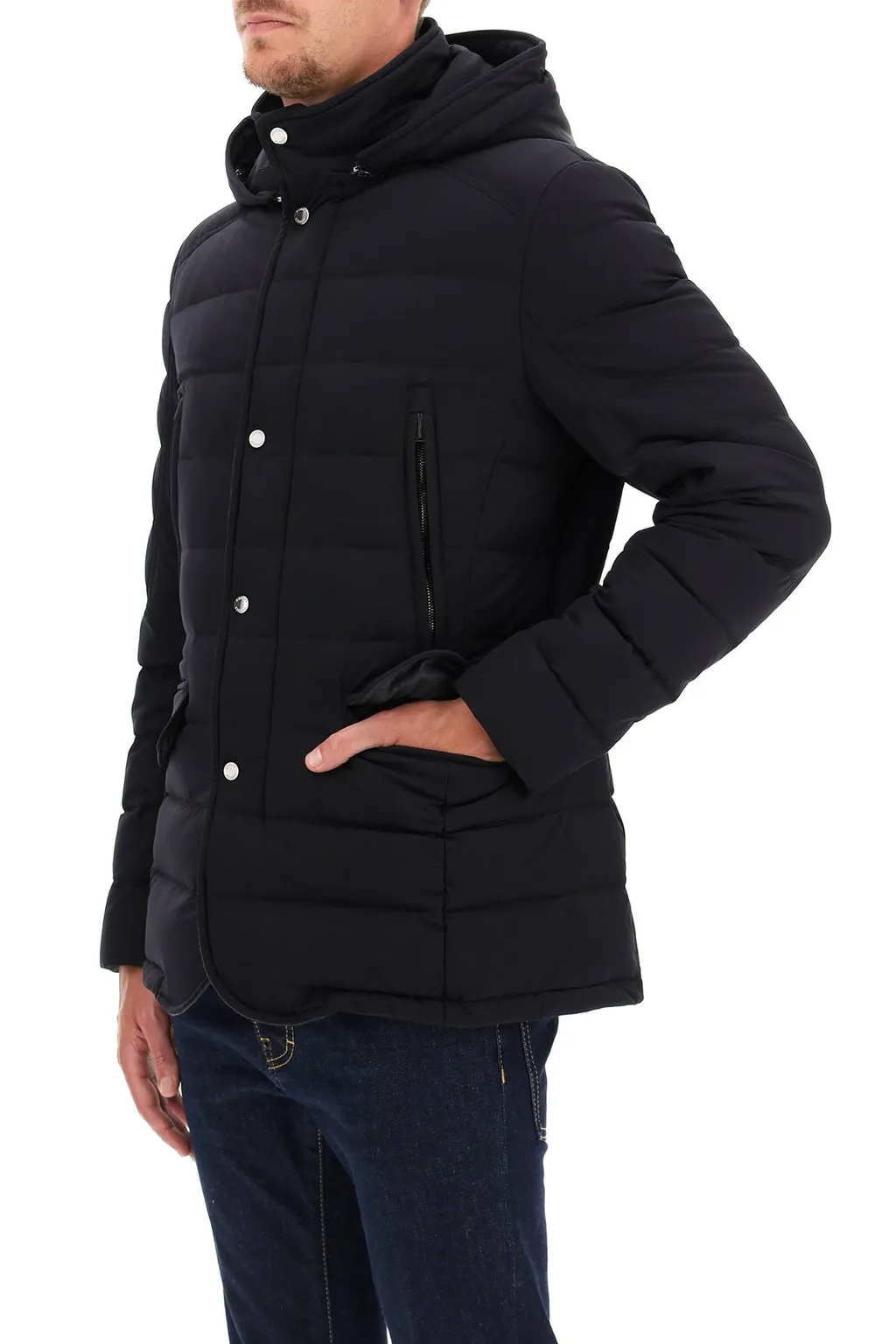 Moorer Craig-Kn Hooded Padded Jacket