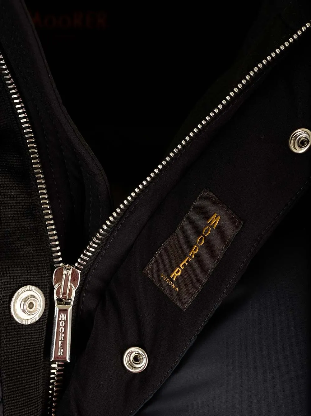 Moorer Jake Hooded Bomber Jacket