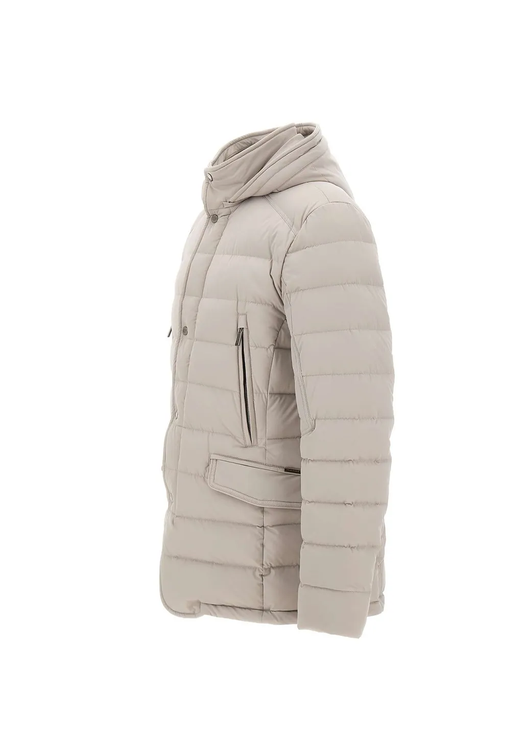 Moorer Quilted Straight Hem Jacket