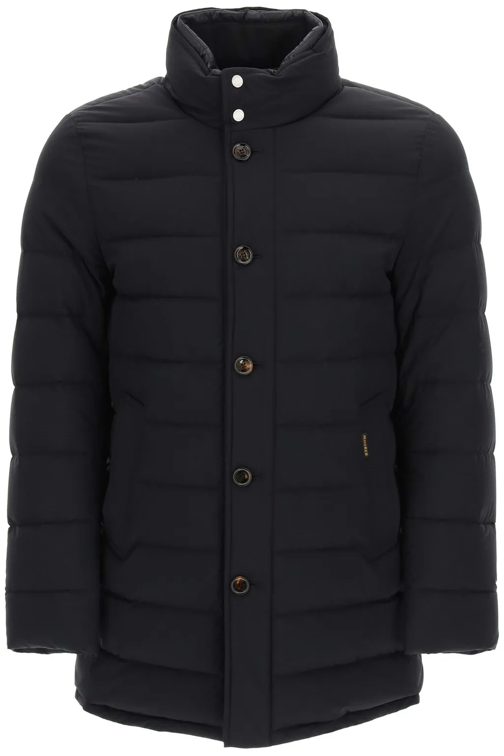 Moorer Long-Sleeved Quilted Coat