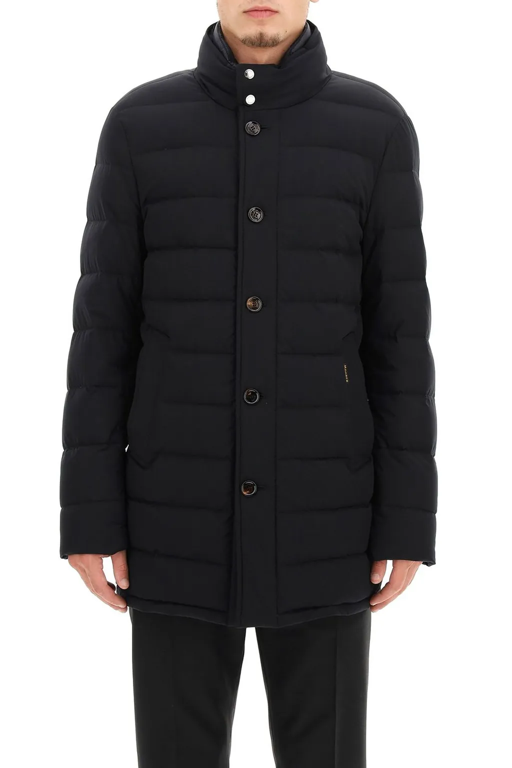 Moorer Long-Sleeved Quilted Coat