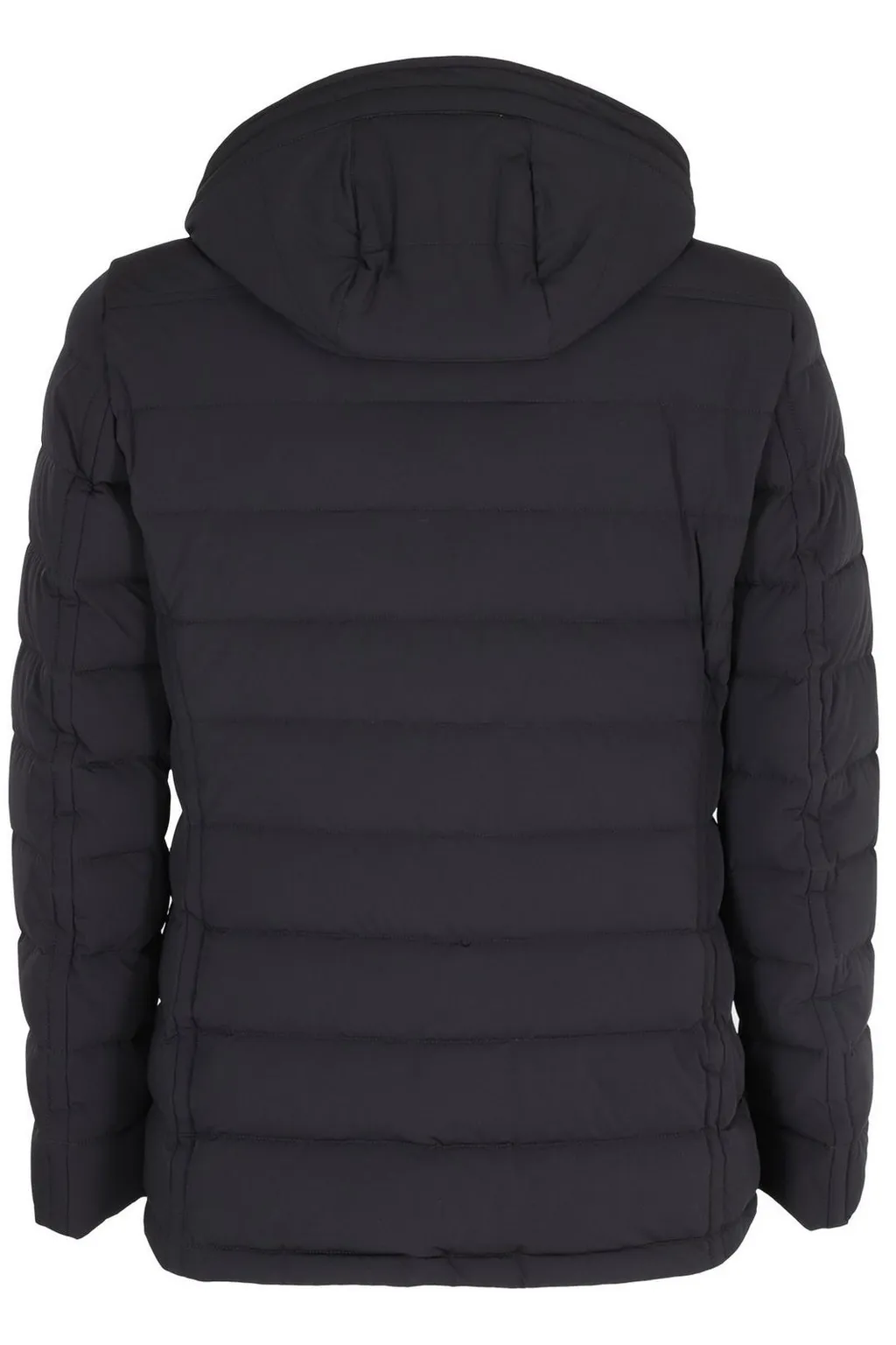 Moorer Quilted Straight Hem Jacket