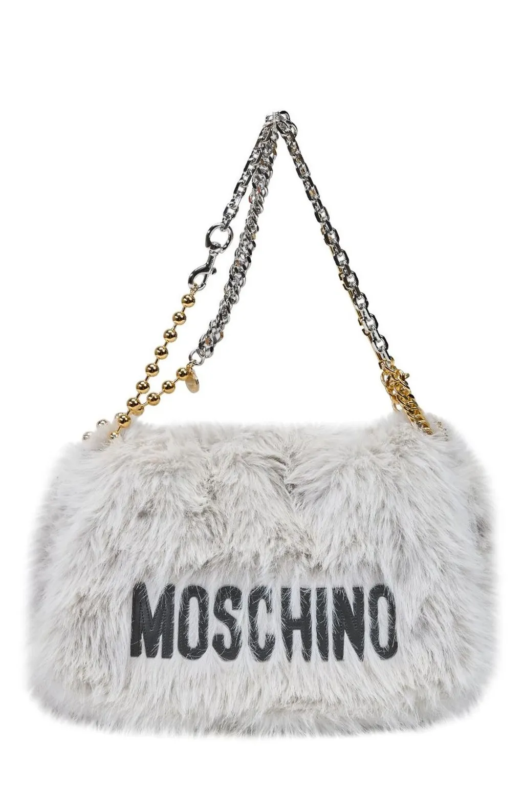 Moschino Logo Lettering Shoulder Bag