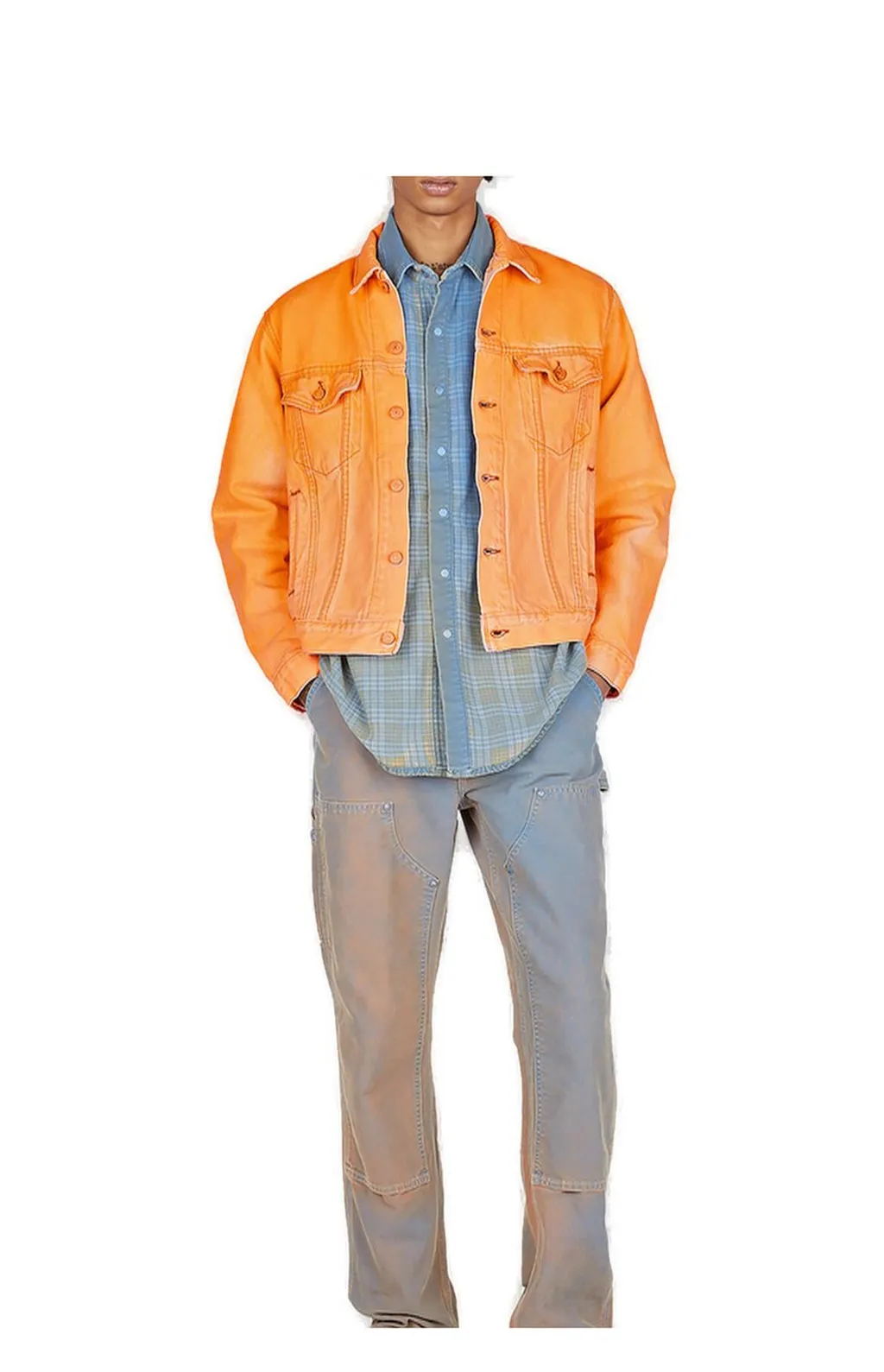 Notsonormal Washed Buttoned Daily Jacket