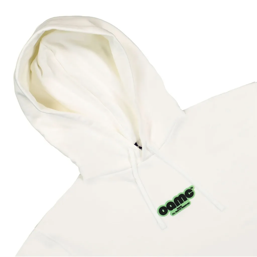 Oamc Logo Printed Drawstring Hoodie