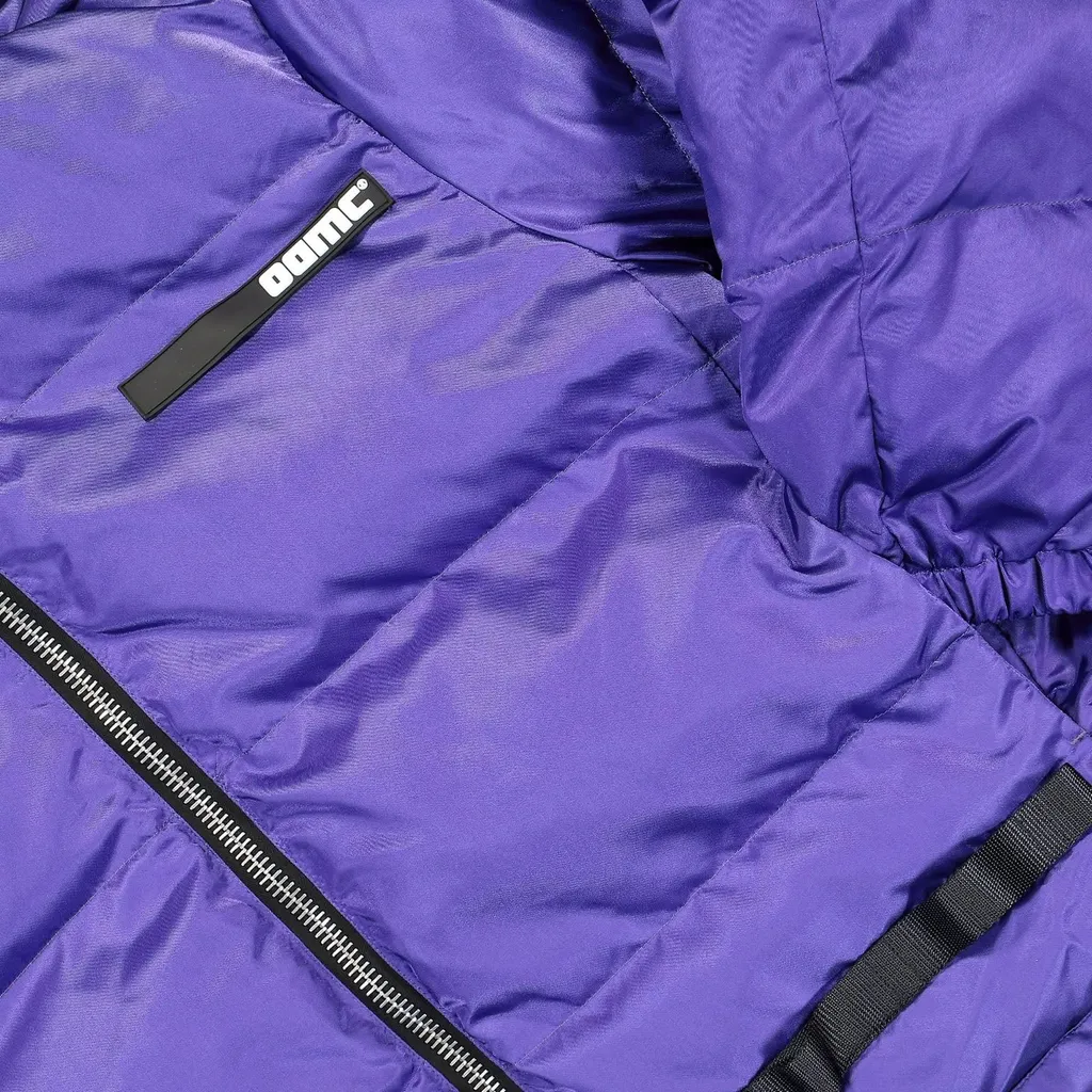 Oamc Trace Logo Patch Zipped Padded Jacket