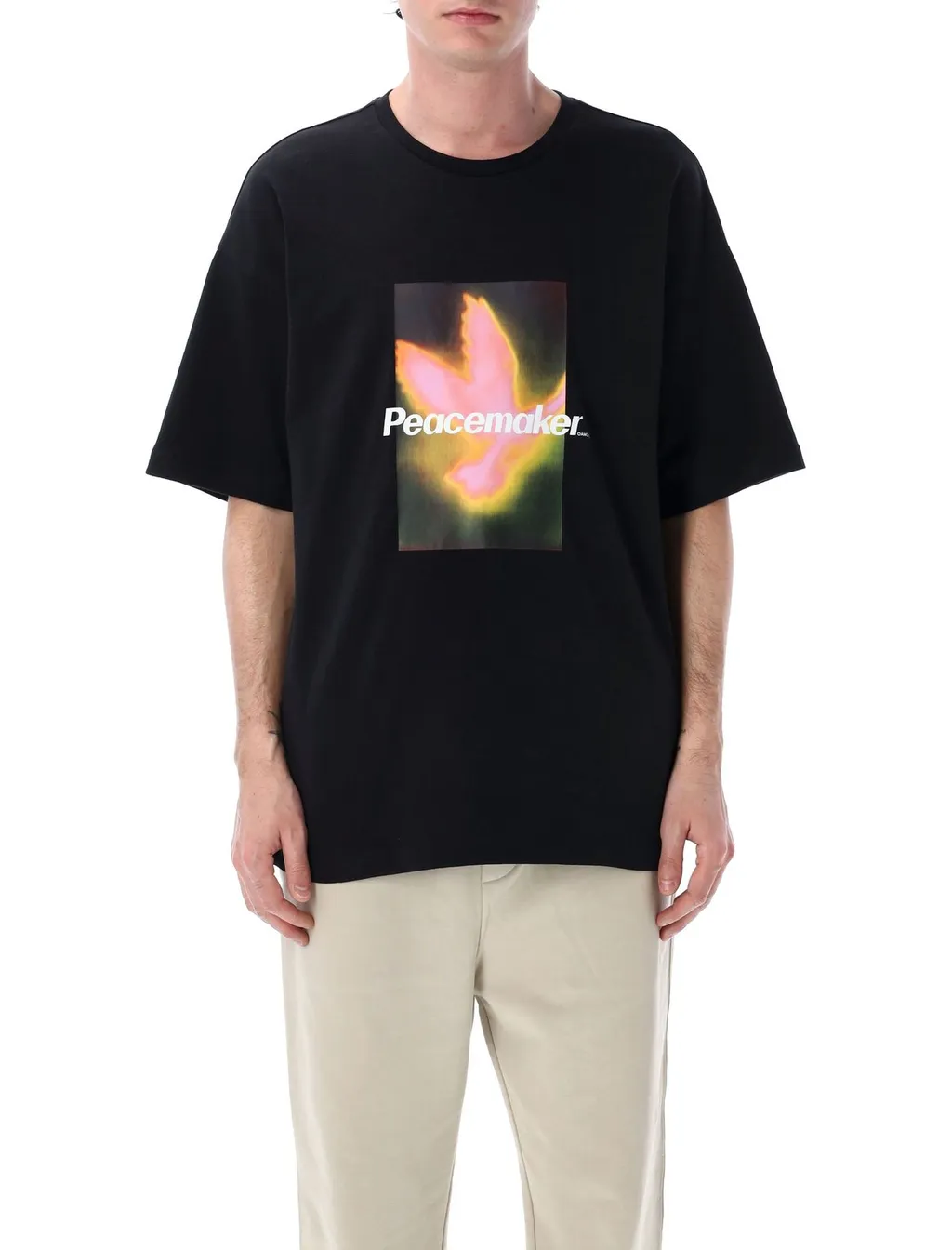 Oamc Peacemaker Bird Graphic T-Shirt