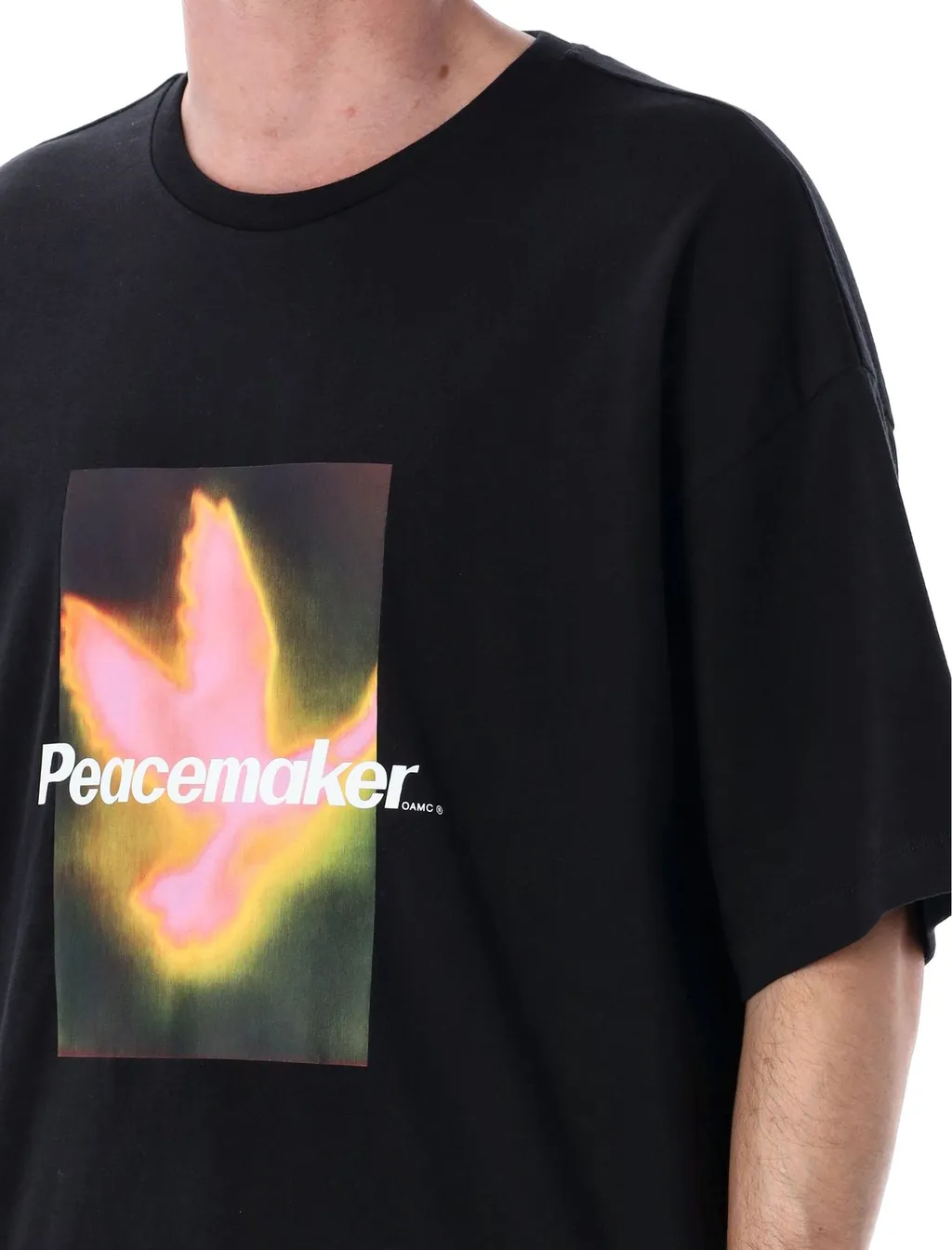 Oamc Peacemaker Bird Graphic T-Shirt