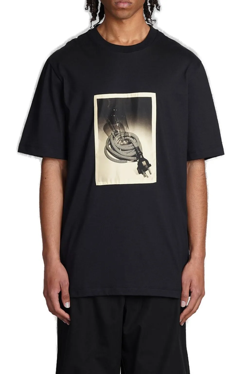 Oamc Graphic Printed Crewneck T-Shirt