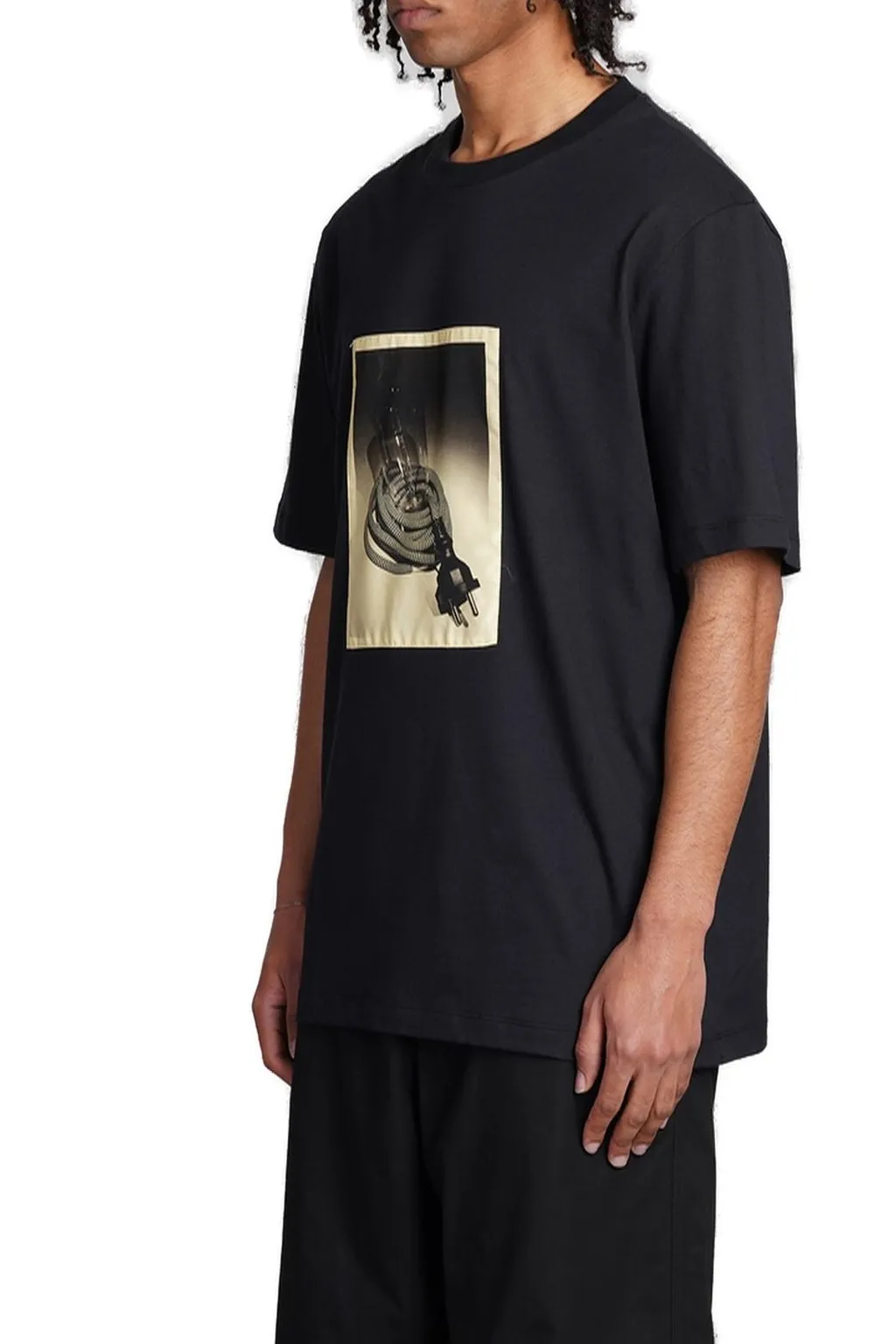 Oamc Graphic Printed Crewneck T-Shirt