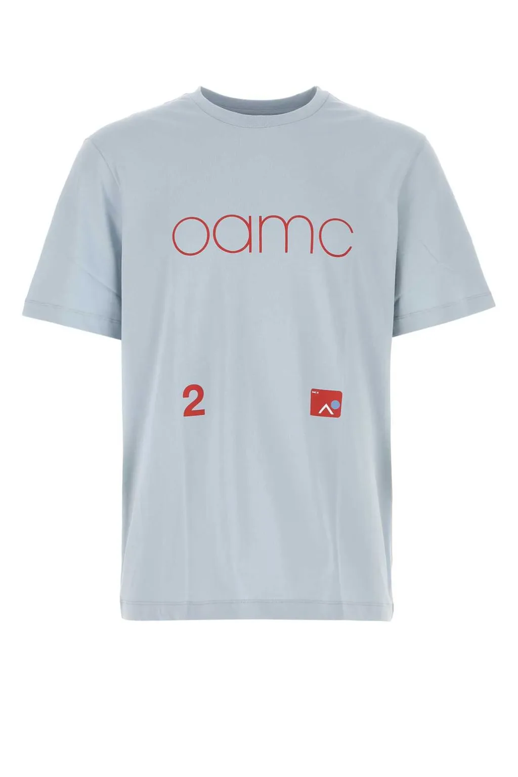 Oamc Logo-Printed Crewneck T-Shirt