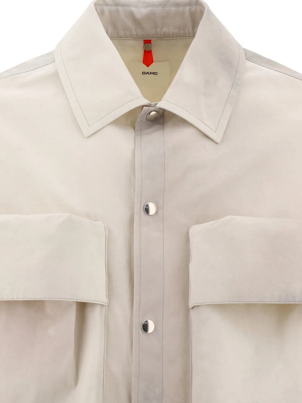 Oamc Button-Up Long Sleeved Puff Shirt