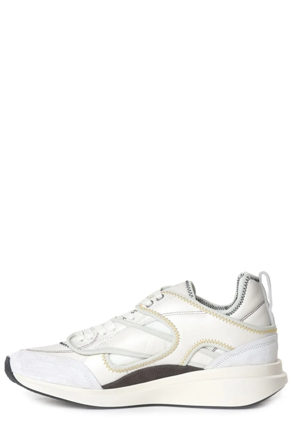 Oamc Panelled Almond Toe Sneakers