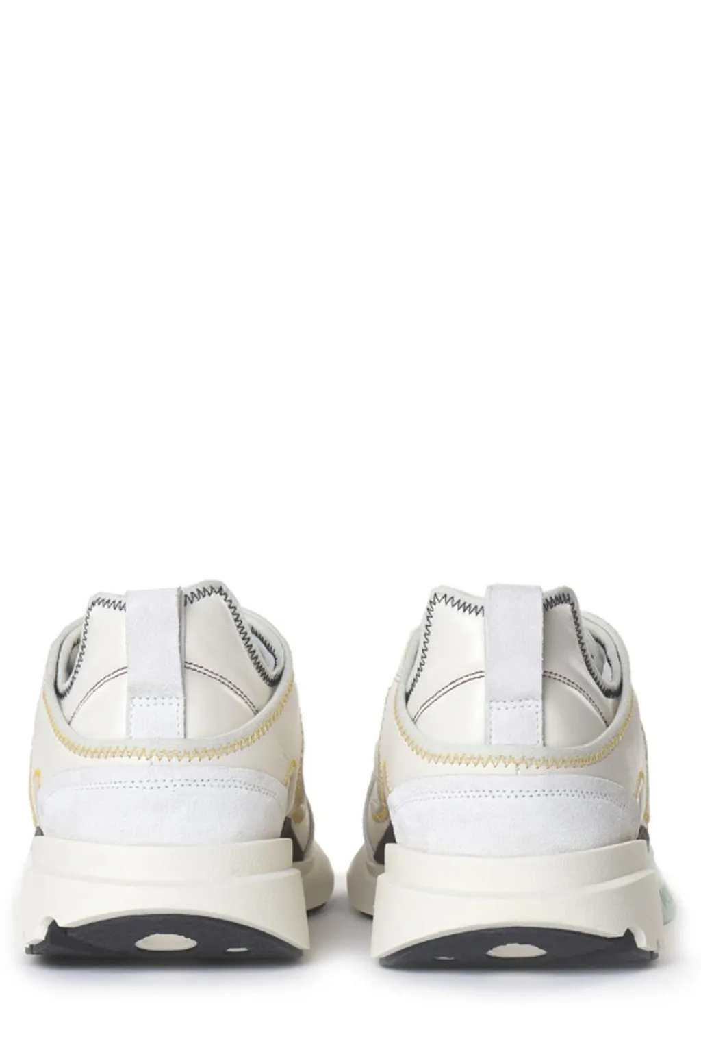Oamc Panelled Almond Toe Sneakers